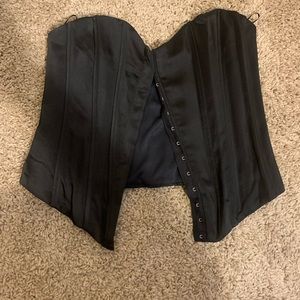 ZARA Satin Corset Top